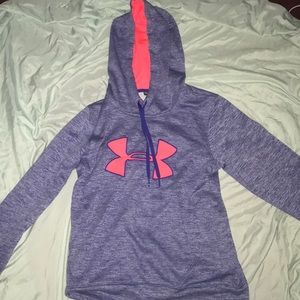 Royal Blue/Hot Pink Under Armour Sweatshirt/hoodie
